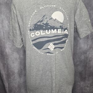 Columbia Mountain Graphic Gray Tee
